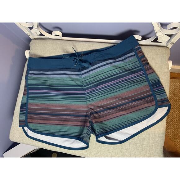 Prana Geometric Athletic Short Multicolor L - Picture 1 of 5